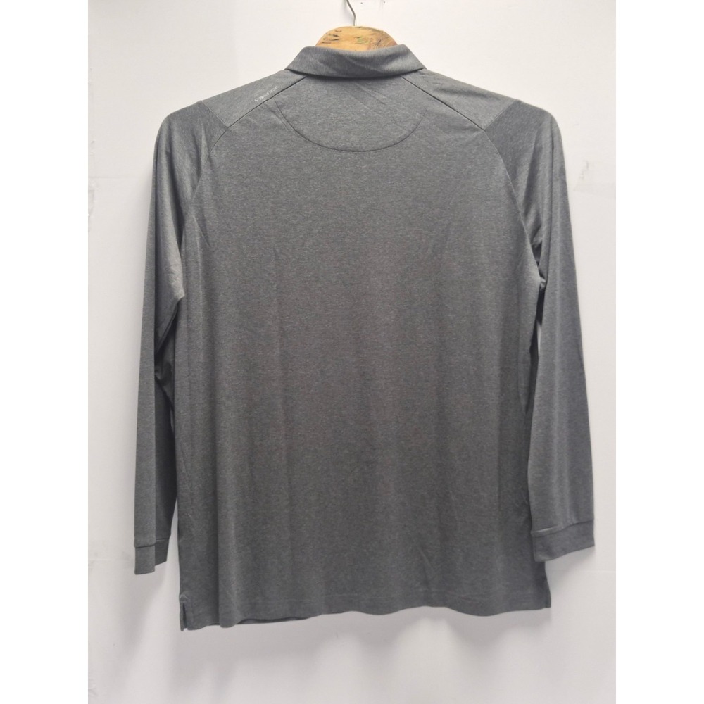 Callaway Polo Opti-Dri Swing Tech Quiet Shade Heather Long Sleeve Shirt 2XL - Picture 3 of 6